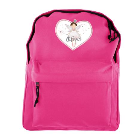 Personalised Fairy Princess Pink Backpack £19.99